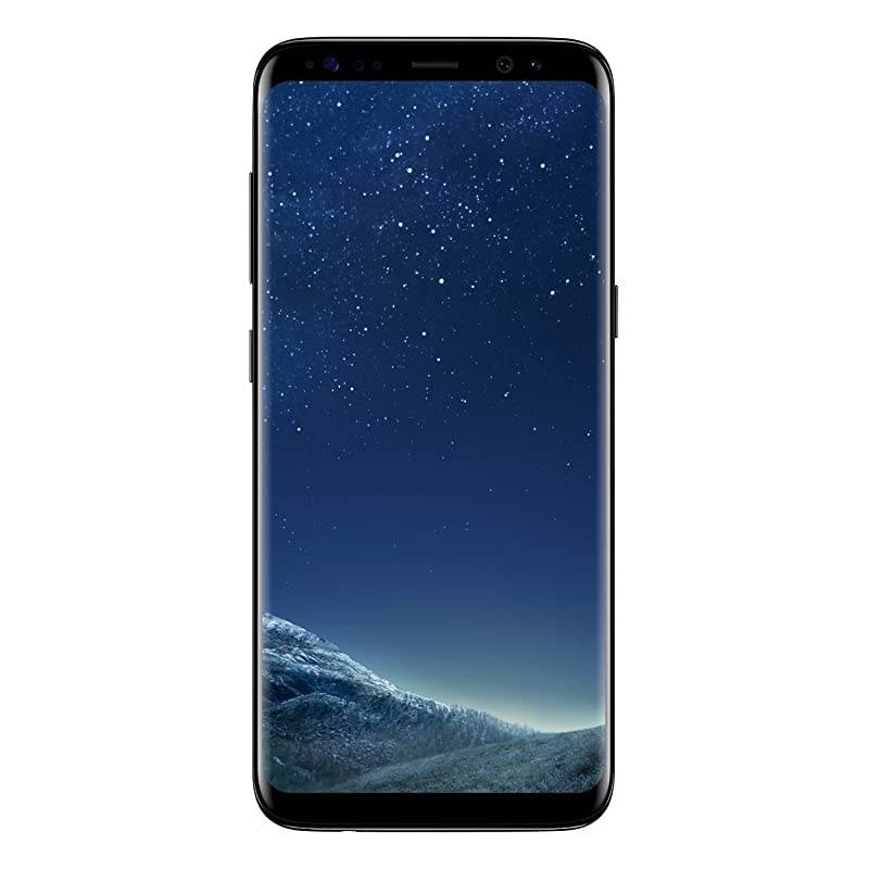 Galaxy S8 G950FD 64GB Midnight Black, Dual Sim, 5.8 inches, 4GB Ram, GSM Unlocked International Model, No Warranty
