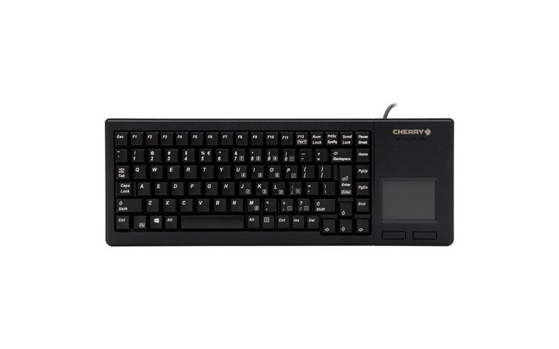 CHERRY G84-5500 XS Touchpad Keyboard - USB - 88 Keys - Black - English (US)
