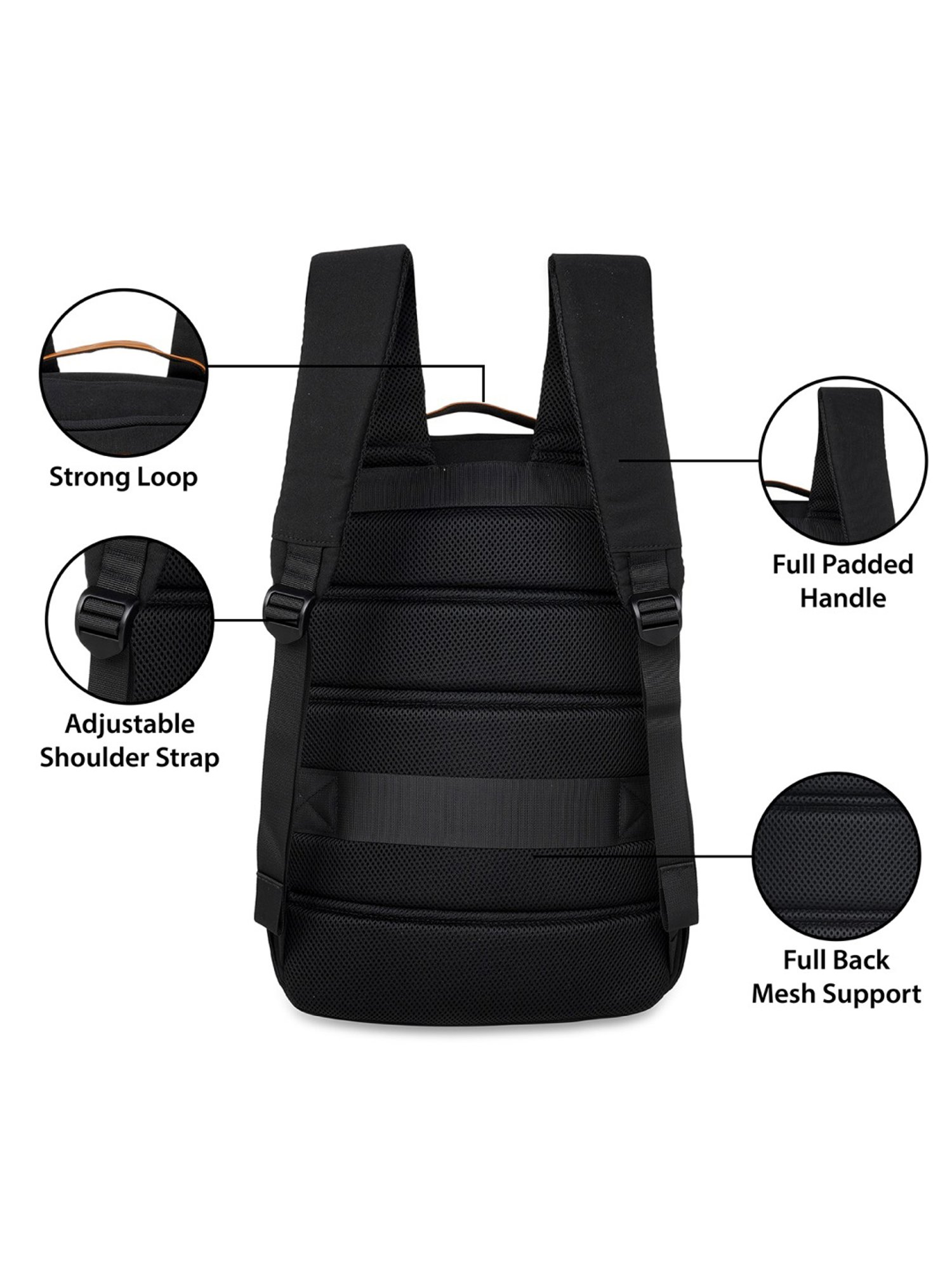 Frequent Traveller Daily Black Small Laptop Backpack