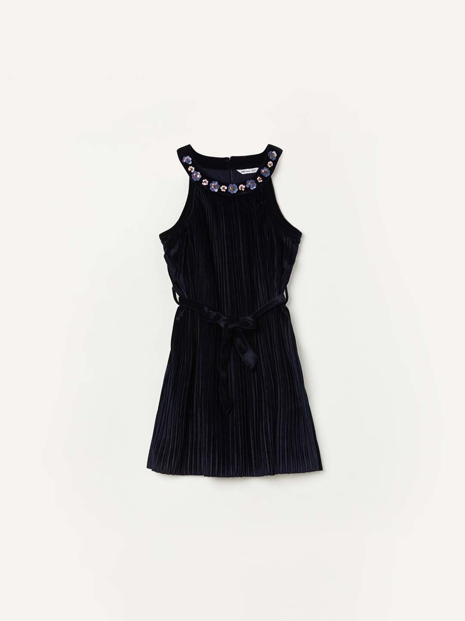 Fame Forever by Lifestyle Kids Navy Floral Print Dress