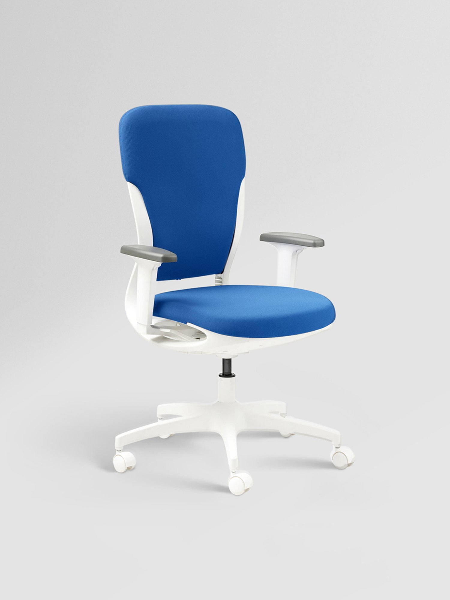 Godrej Interio Motion Royal Blue & White Poly fill High Back Chair