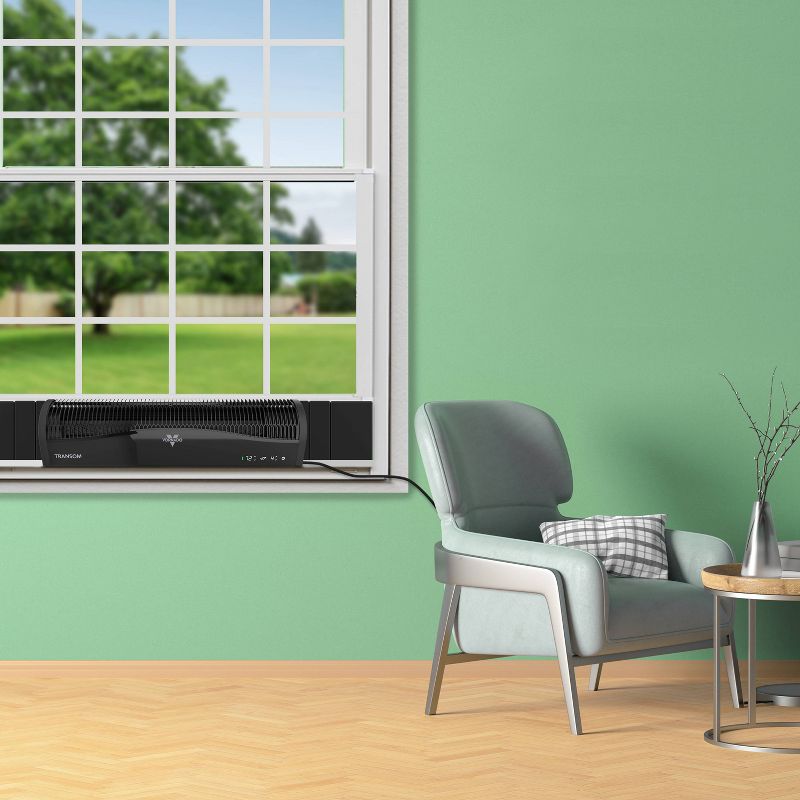Vornado Transom Window Fan Black