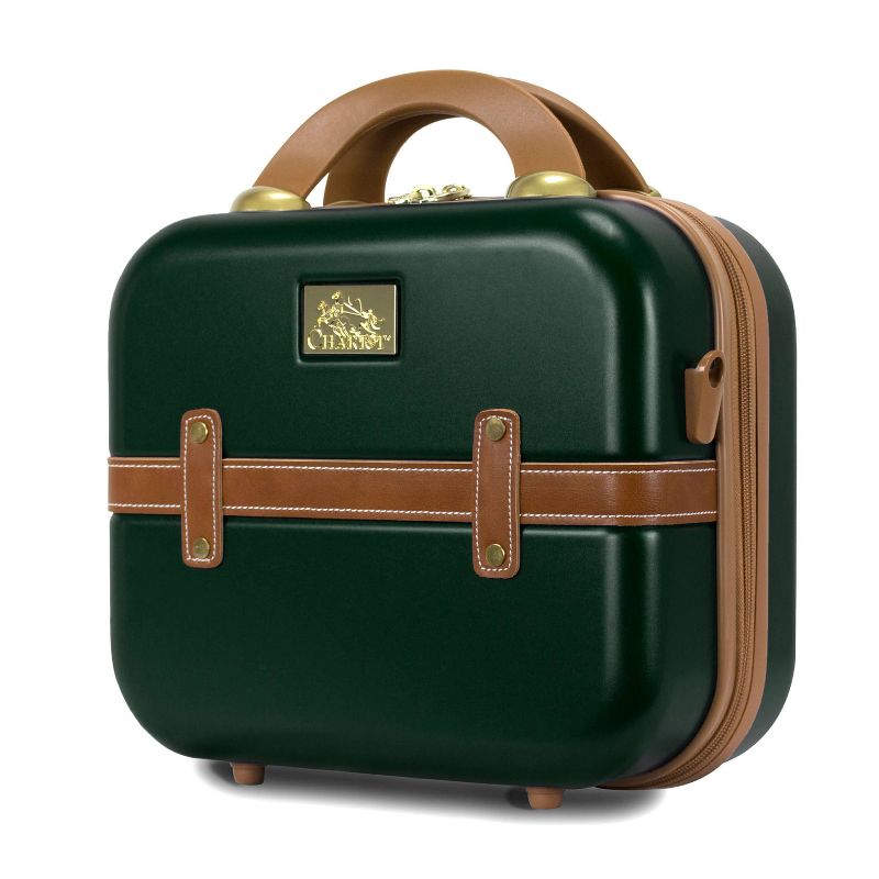 Chariot Travelware CH-505 Hunter 2pc Luggage Set - Dark Green