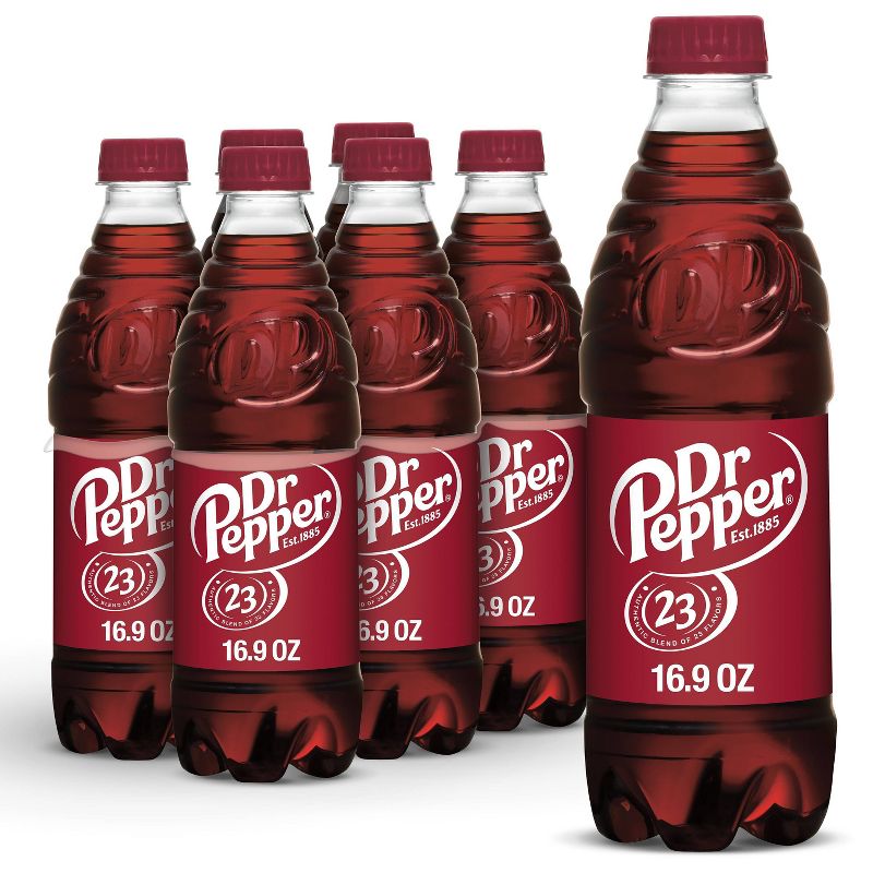 Dr Pepper Soda - 6pk/0.5 L Bottles