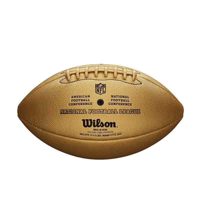 Wilson NFL Duke Gold Metallic Football
