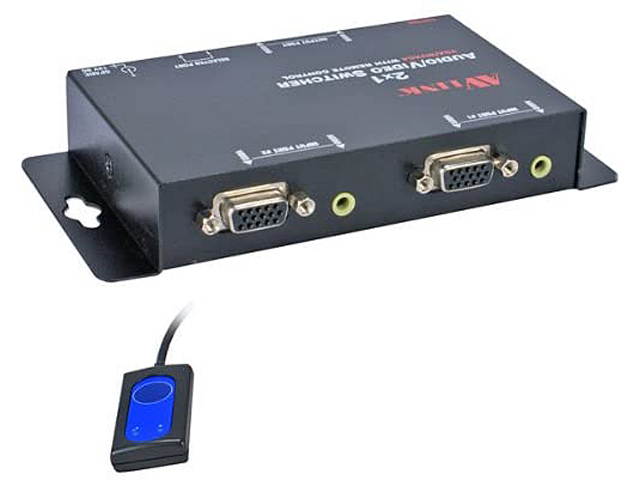 QVS MSV21A 2 X 1 250MHZ 2 PORT VGA A/V