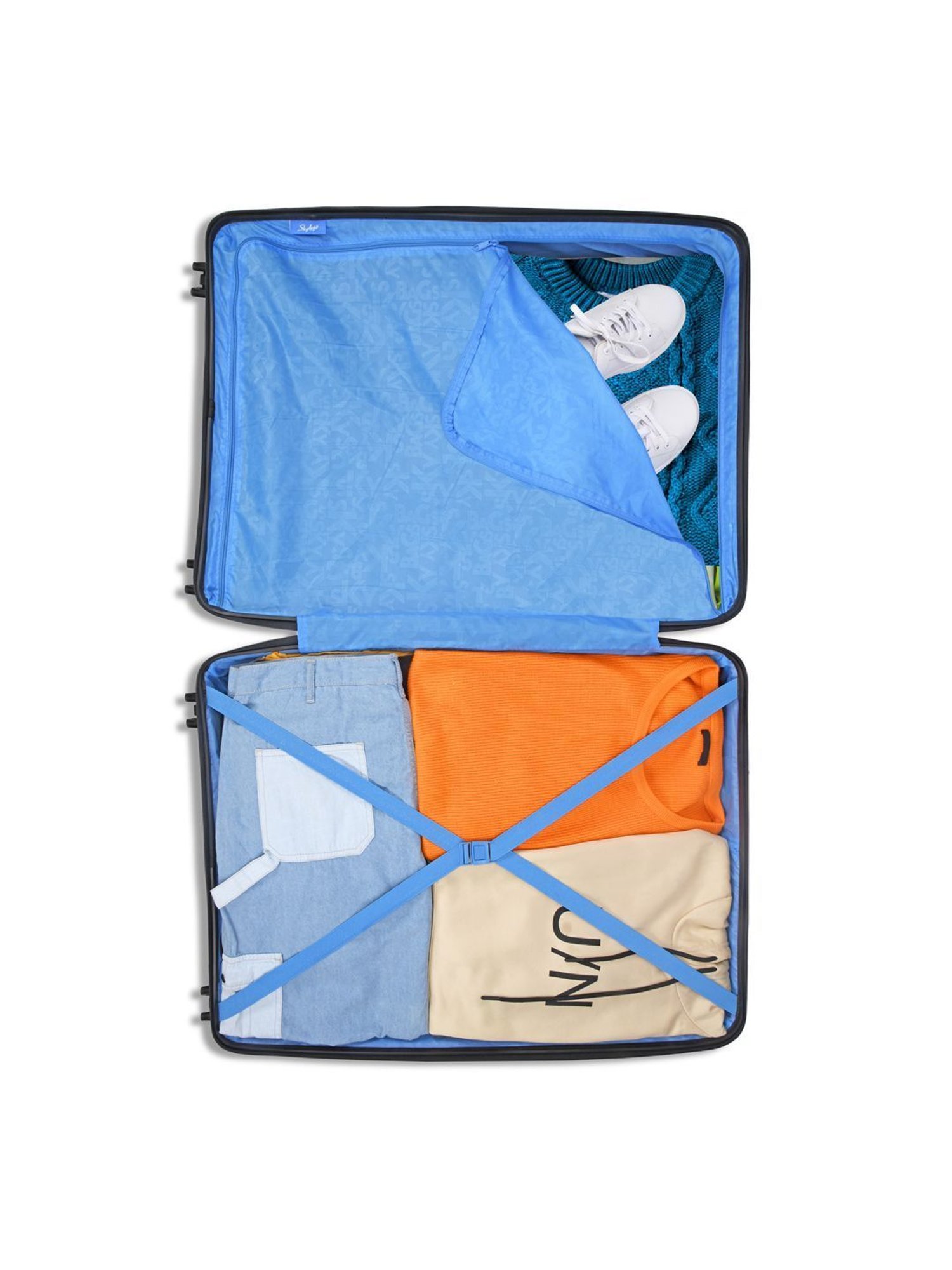 Skybags Maximus Red Textured Hard Large Trolley Bag - 33 cm