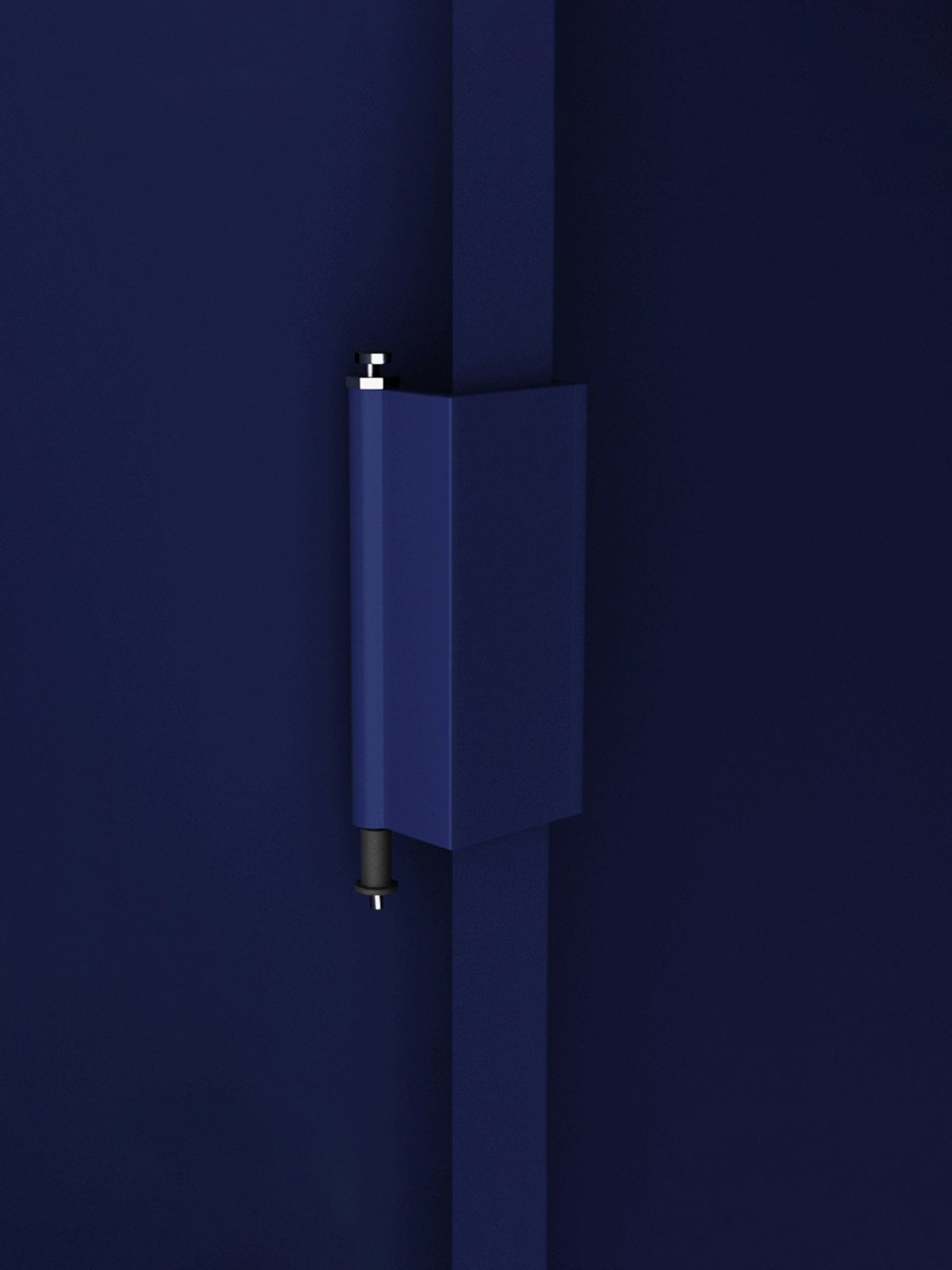 Godrej Interio Centurion 2-Door Steel Almirah, Midnight Blue (1-Year Warranty, 1 Locker)