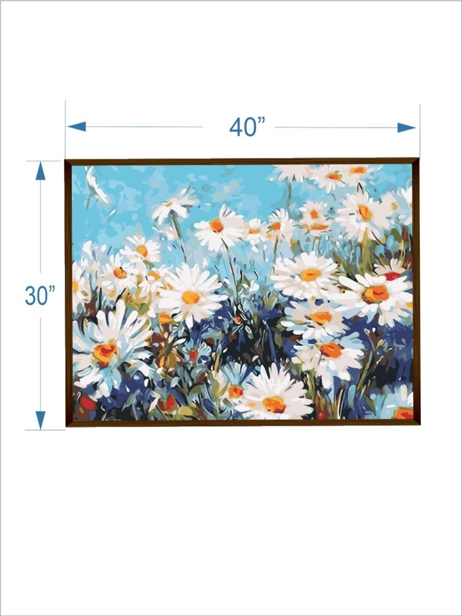 The Art House Abstract Multicolor Canvas Wall Painting