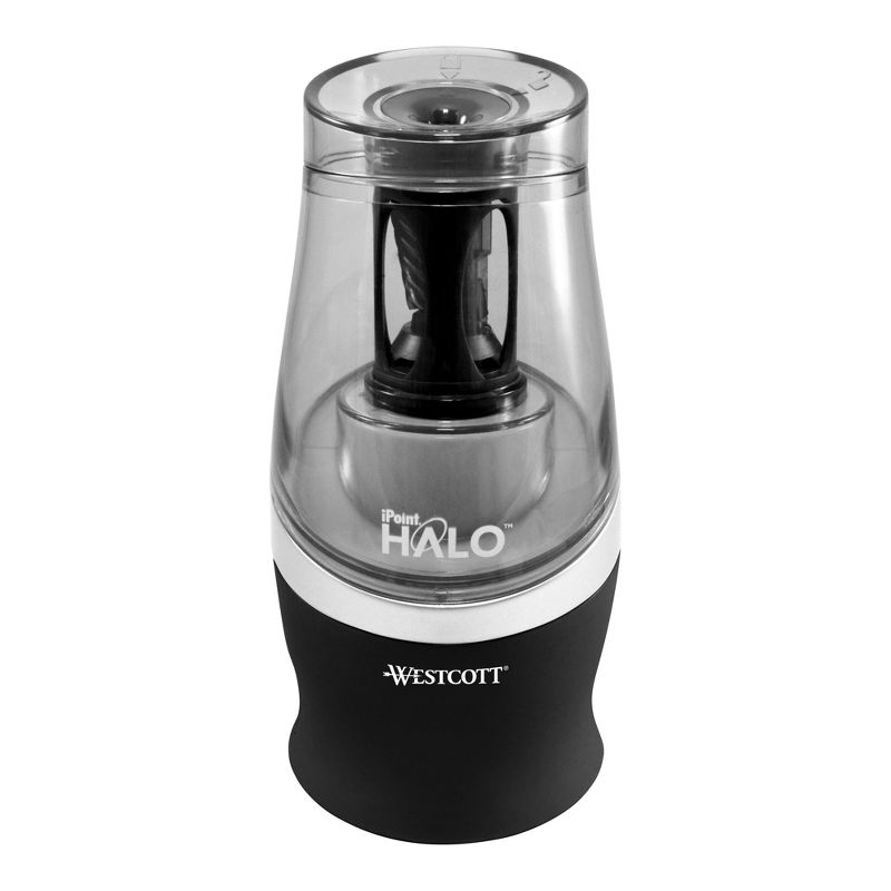 iPoint Halo Pencil Sharpener Electric Black - Westcott