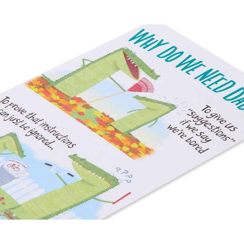 Father's Day Greeting Card 'Why Do We Need Dads'