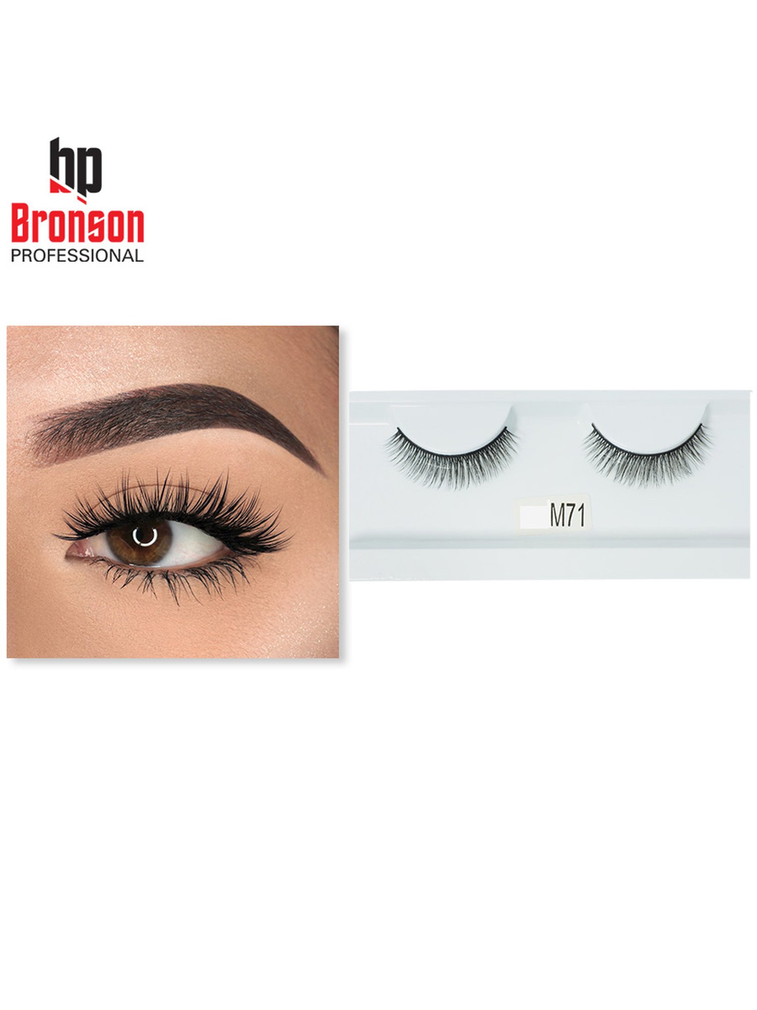 Bronson Professional 3D Eyelashes - M71
