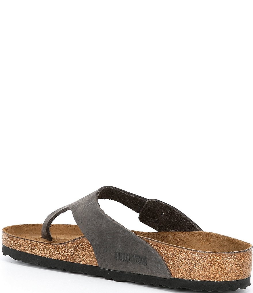 Birkenstock Men's Como Leather Thong Sandals