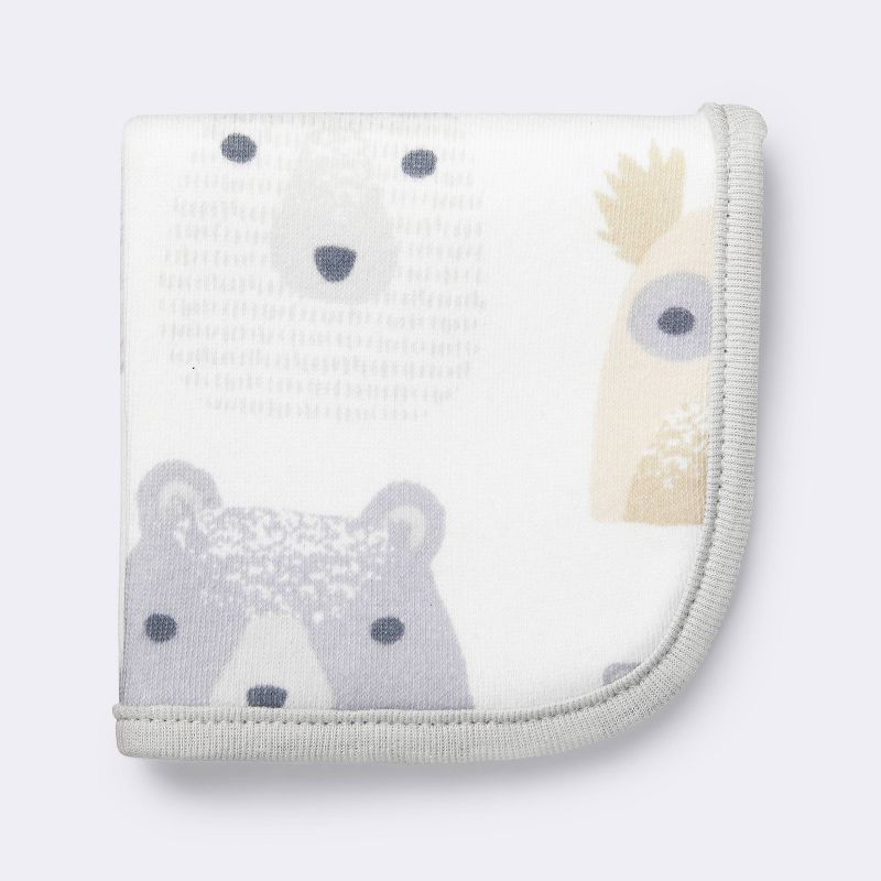 Baby Boys' 6pk Cub Washcloth Set - Cloud Island™ White