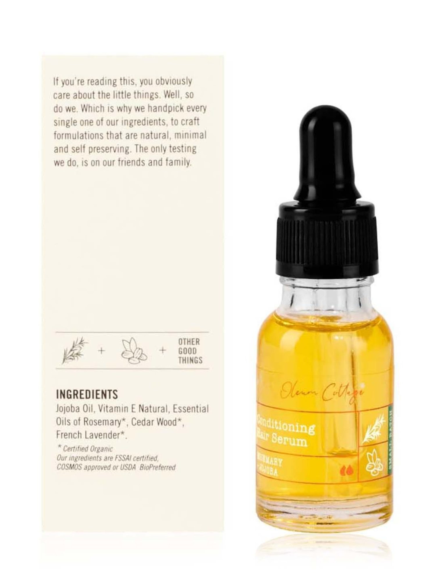 Oleum Cottage Conditioning Hair Serum - 15 ml