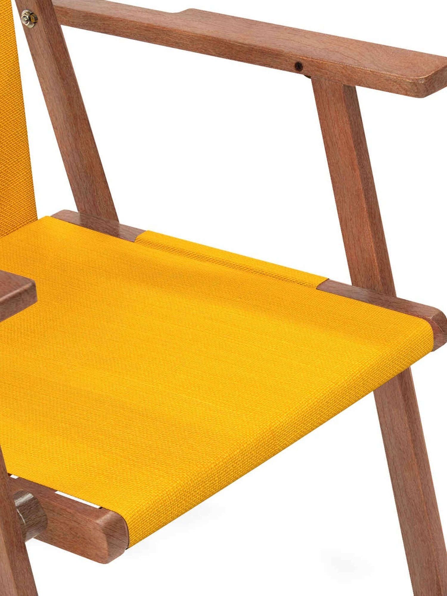 Chumbak Bistro Sahara Solid Teal Green Wood Folding Chair