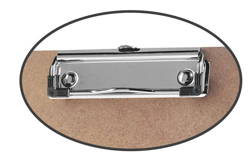 Acrimet Clipboard Legal Size Low Profile Clip (Hardboard) (3 - Pack)