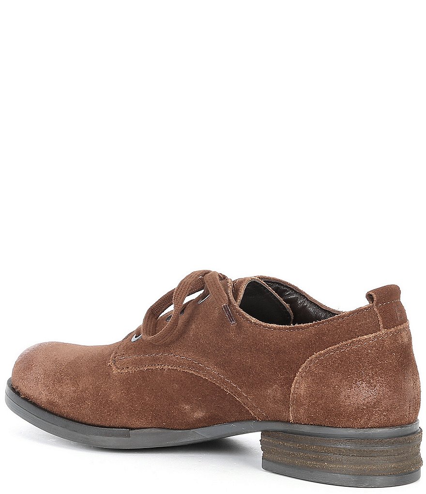 Josef Seibel Sanja 08 Suede Lace-Up Oxfords
