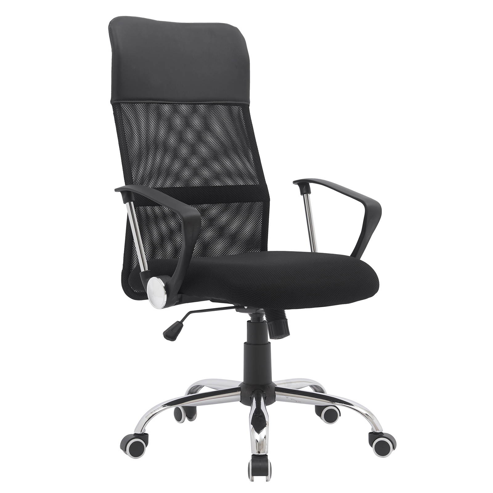 YOUTHUP Office Chair Ergonomic Desk Chair Mesh Computer Chair Mid Back Mesh Home Office Swivel Chair, Modern Executive Chair with Armrests Lumbar Support