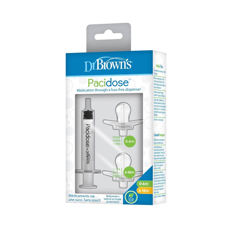 Dr. Brown's Pacidose Liquid Medicine Dispenser - 2pk