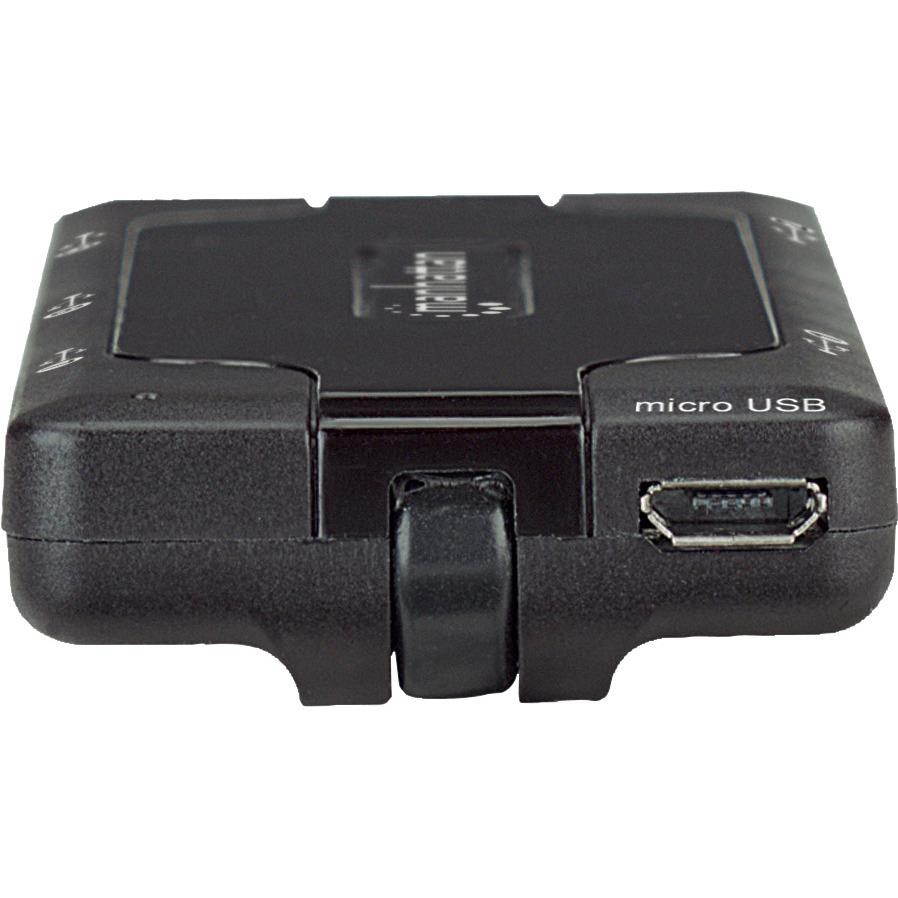 Manhattan 161169 7-Port Usb 2.0 Pocket Hub