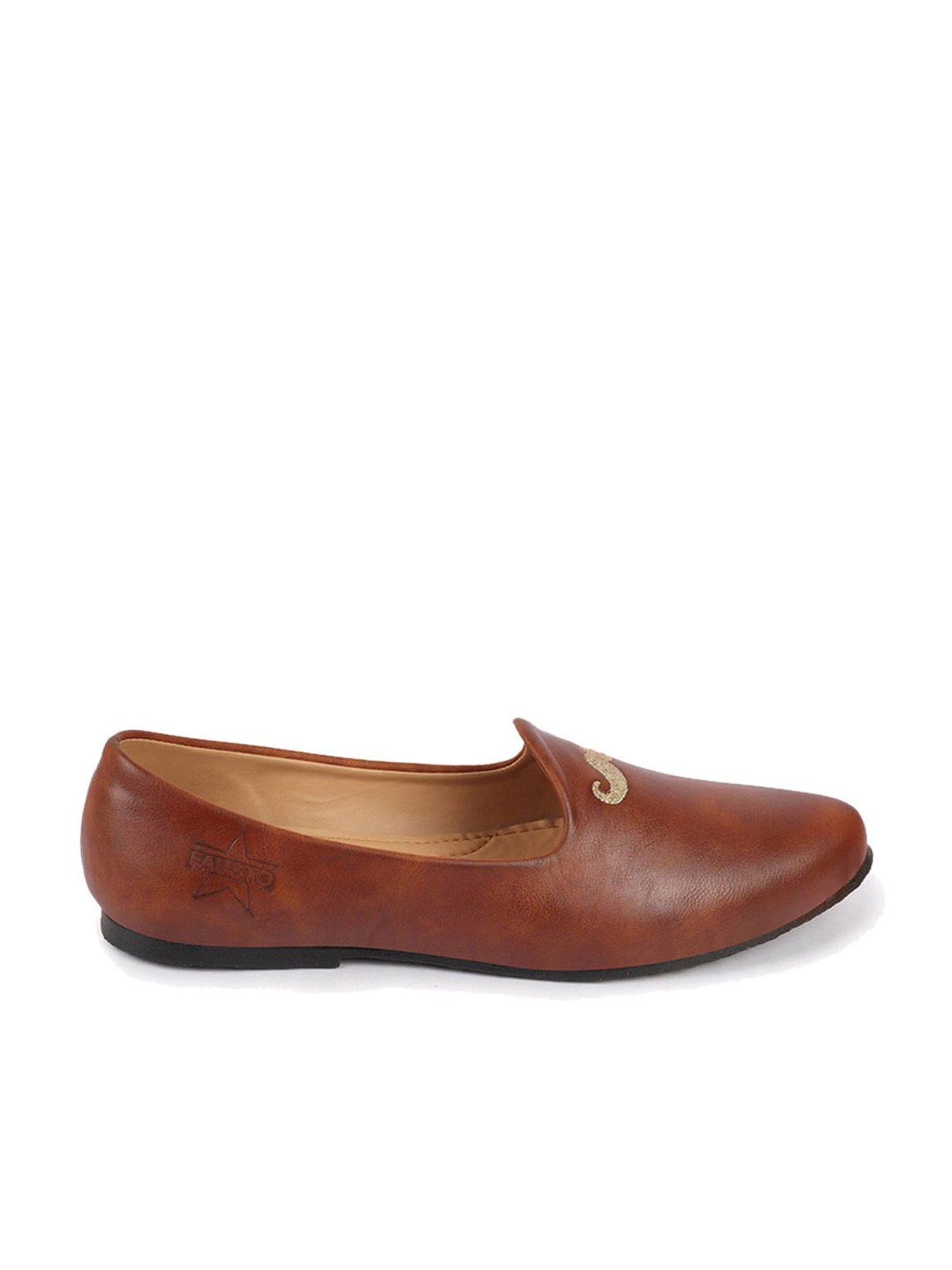 Walkway Men's Black Ethnic Juttis