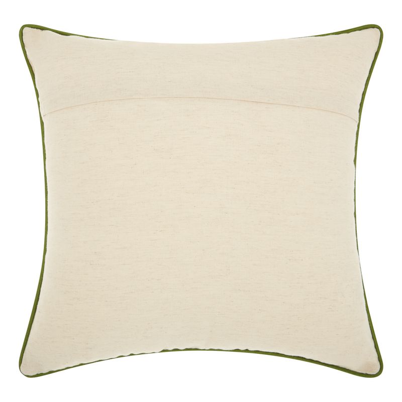 Green Palm Leaves Throw Pillow Green - Mina Victory