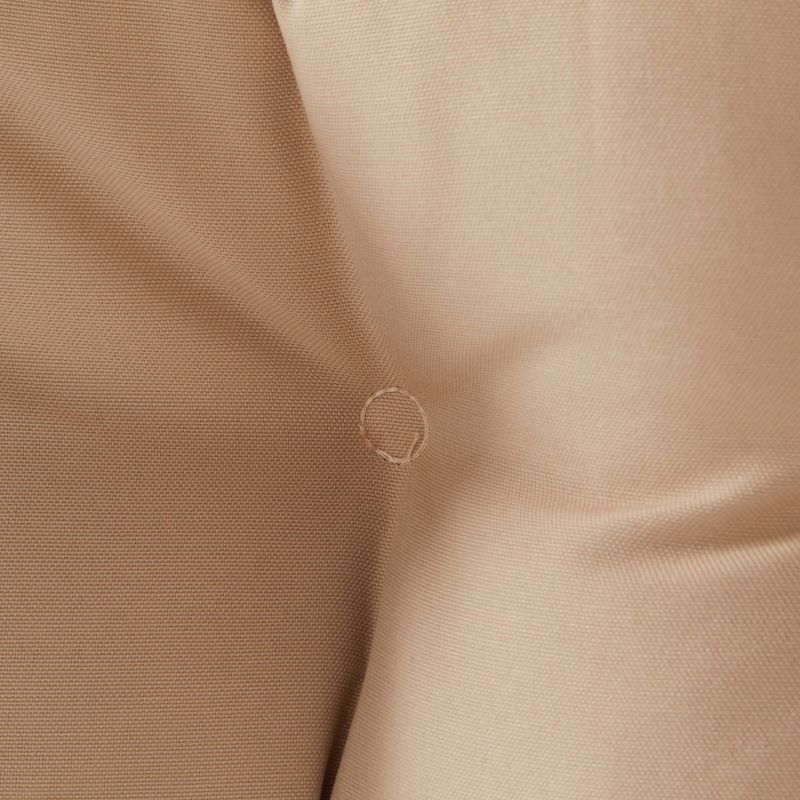 Solid Outdoor Seat/Back Chair Cushion - Stone - Kensington Garden