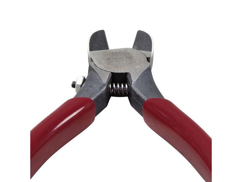 KLEIN TOOLS D227-7C Diagonal Cutting Pliers, Spring-Loaded, Plastic Cutting,