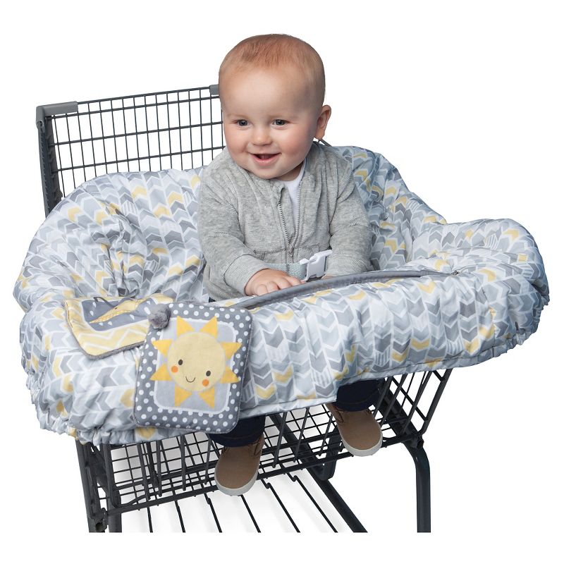 Boppy Shopping Cart and Restaurant High Chair Cover  - Sunshine