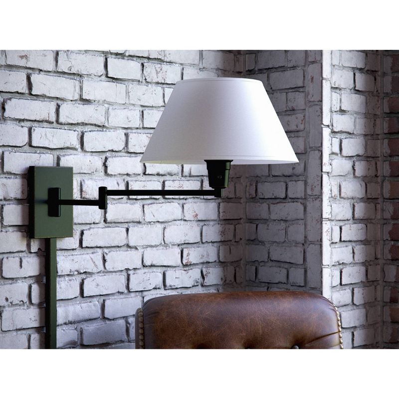 3-way Wall Light White/Black - Kenroy Home