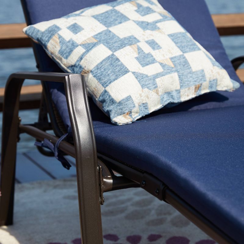 3pc Sling Reclining Patio Lounger - Patio Festival