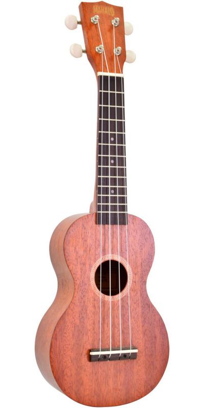 Mahalo Java Series MJ1TBK-U Soprano Ukulele Transparent Brown