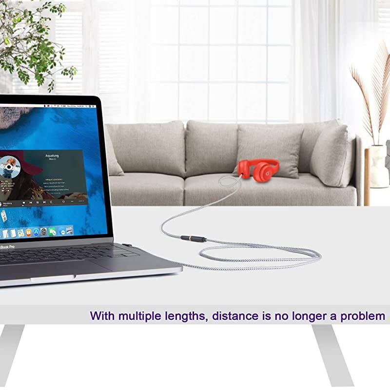 Comprehensive Cable MPS-2PP-10ST 10' Standard Series 3.5mm Stereo Mini Plug to 2 RCA Plugs Audio Cable