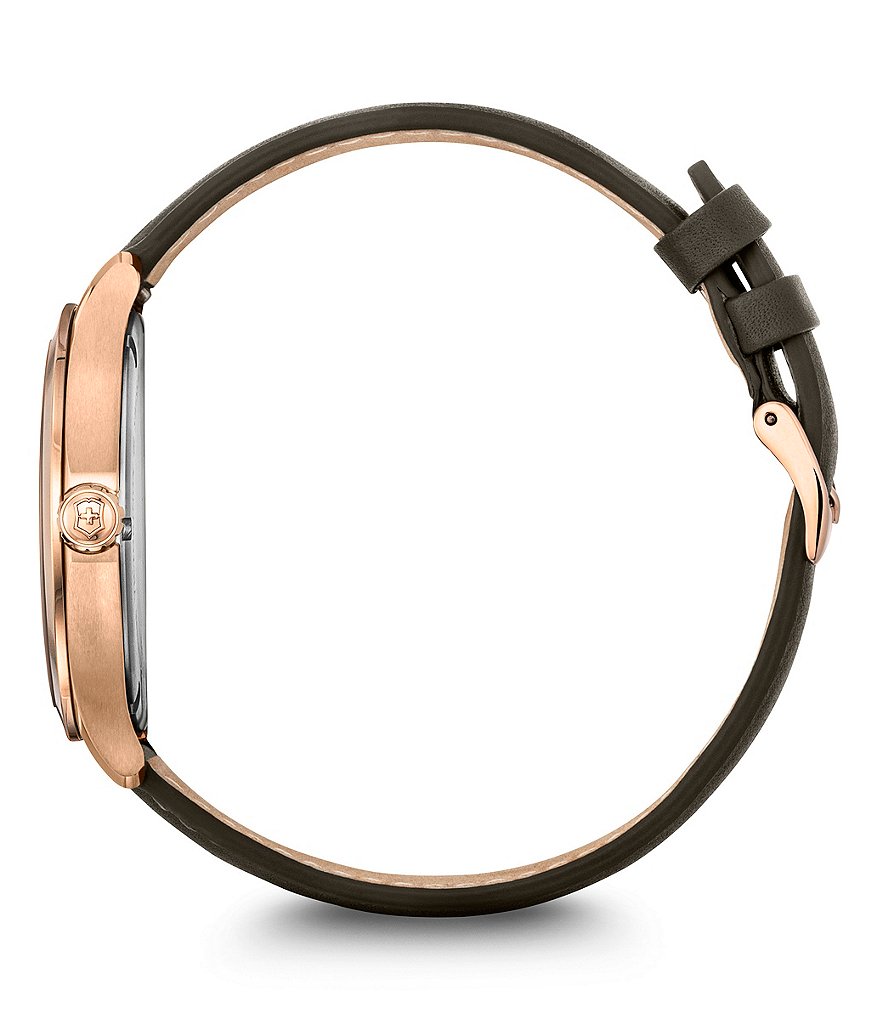 Victorinox Swiss Army Alliance Large Leather Watch