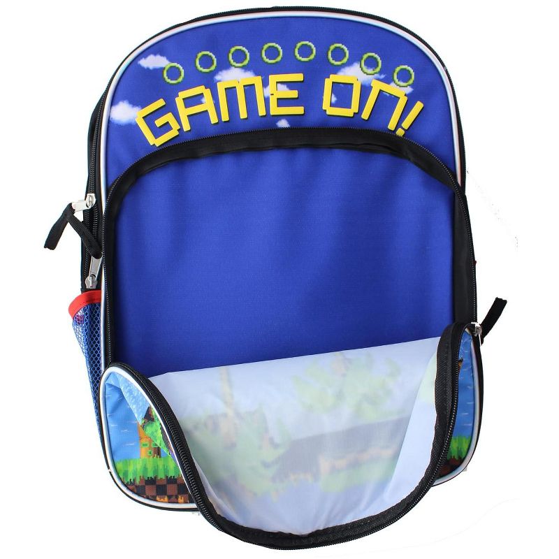 Accessory Innovations Company Sonic the Hedgehog Game On 16-Inch Backpack
