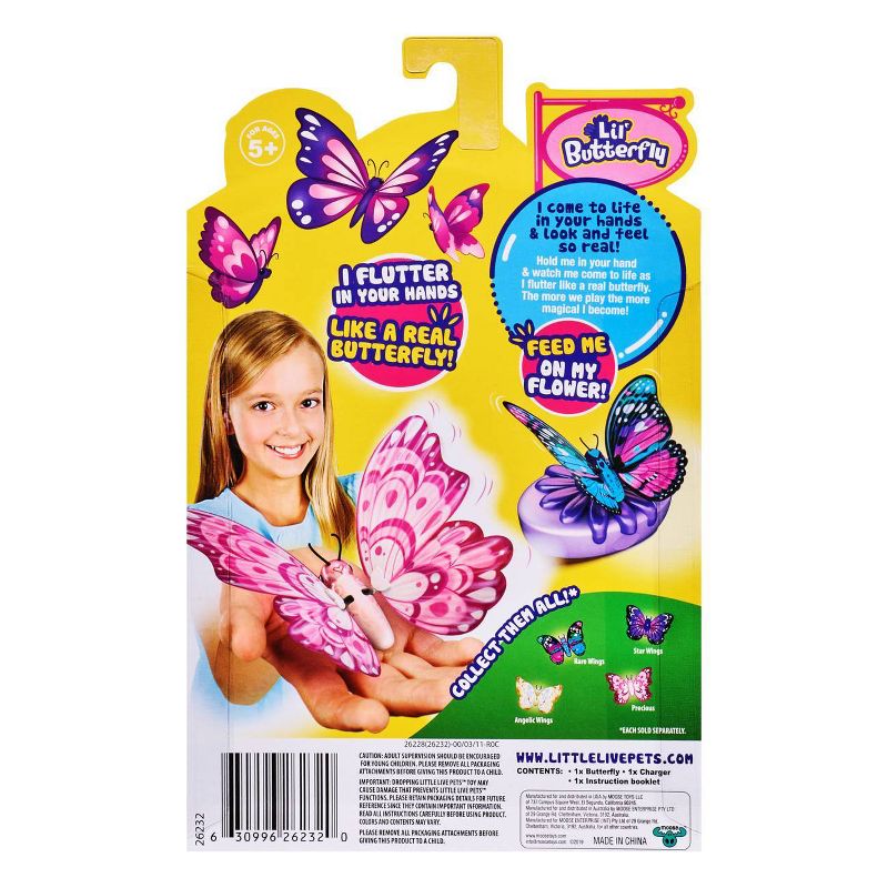 Little Live Pets Lil' Butterfly - Rare Wings