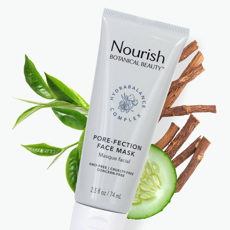 Nourish Organic Botanical Beauty Pore-Fection Face Mask - 2.5 fl oz