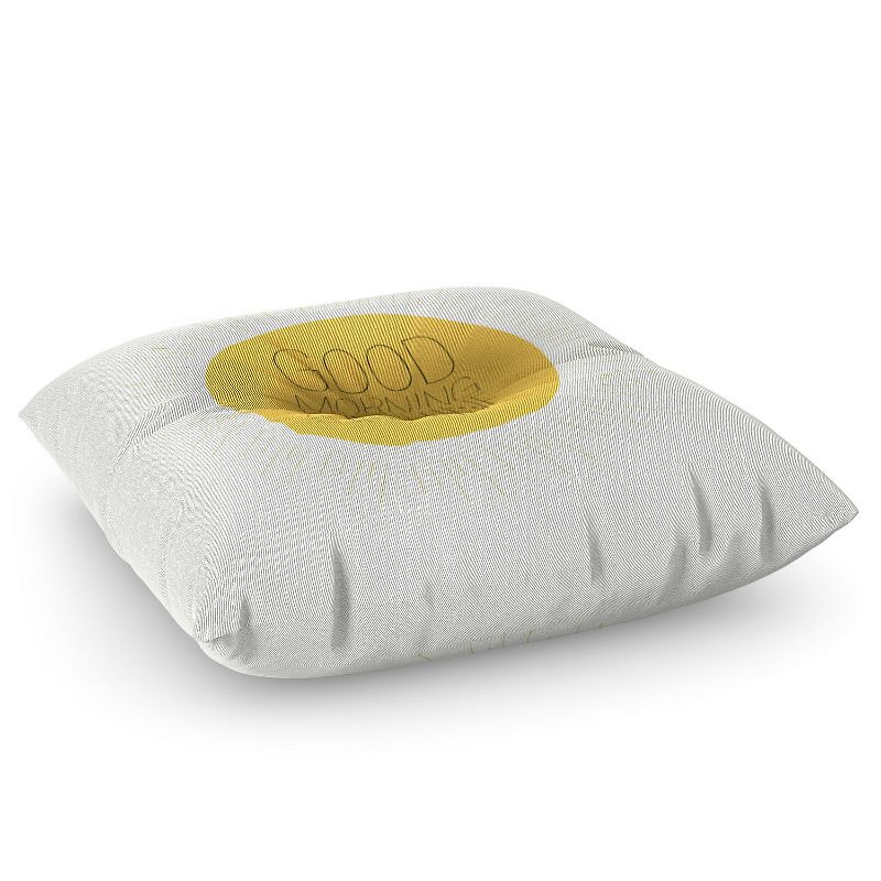 Allyson Johnson Morning Sunshine Square Floor Pillow - Deny Designs