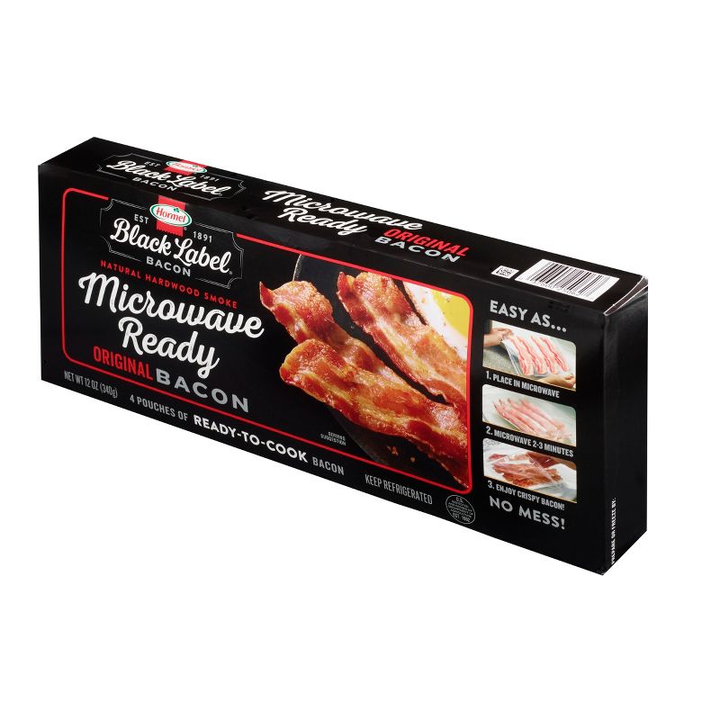 Hormel Original Microwave Ready Bacon Slices - 12oz