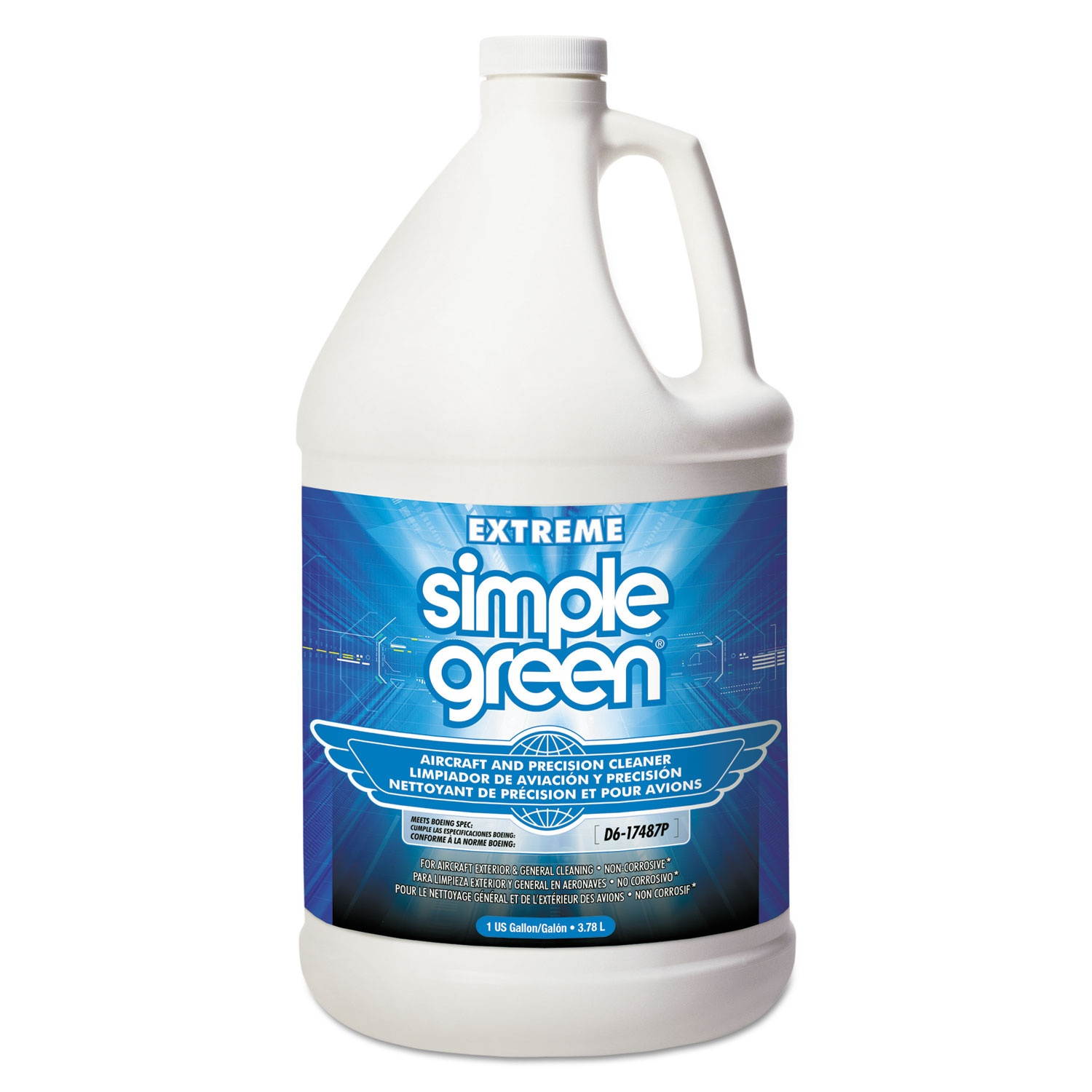 Simple Green 13406 Extreme Aircraft/Precision Cleaner - 1 gal - Unscented - 1 Each - Clear