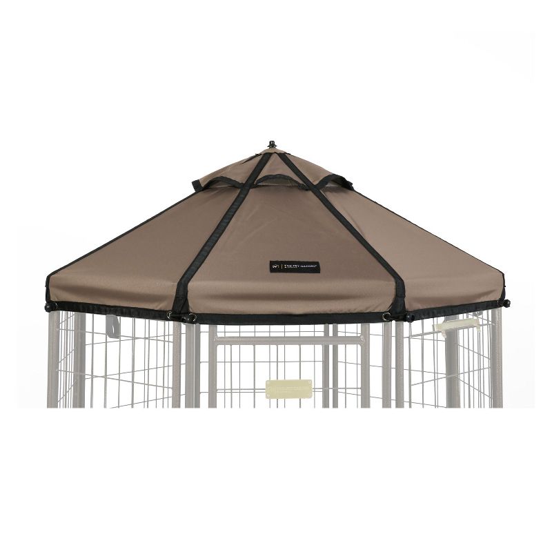 dbest products Pet Smart Cart Carrier Crate Kennel Cage Bag with Wheels and Padded Bed for Airline Airplane Travel with Cats and Dogs, Large (Black)