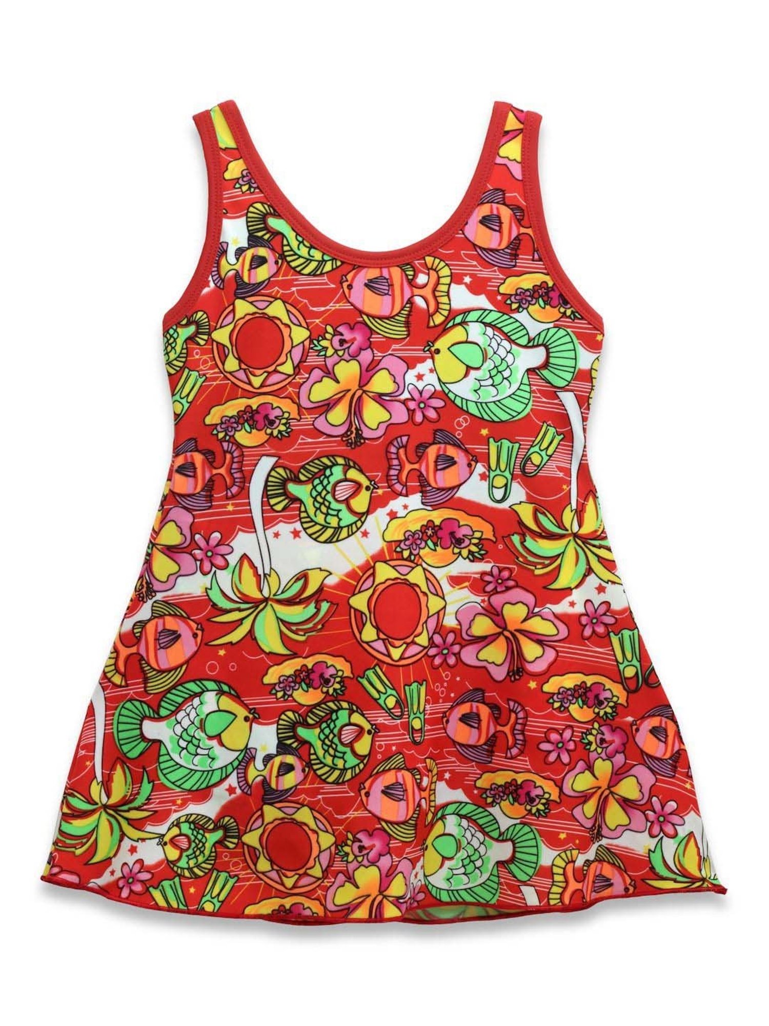 IO Kids Multicolor Printed Maillot