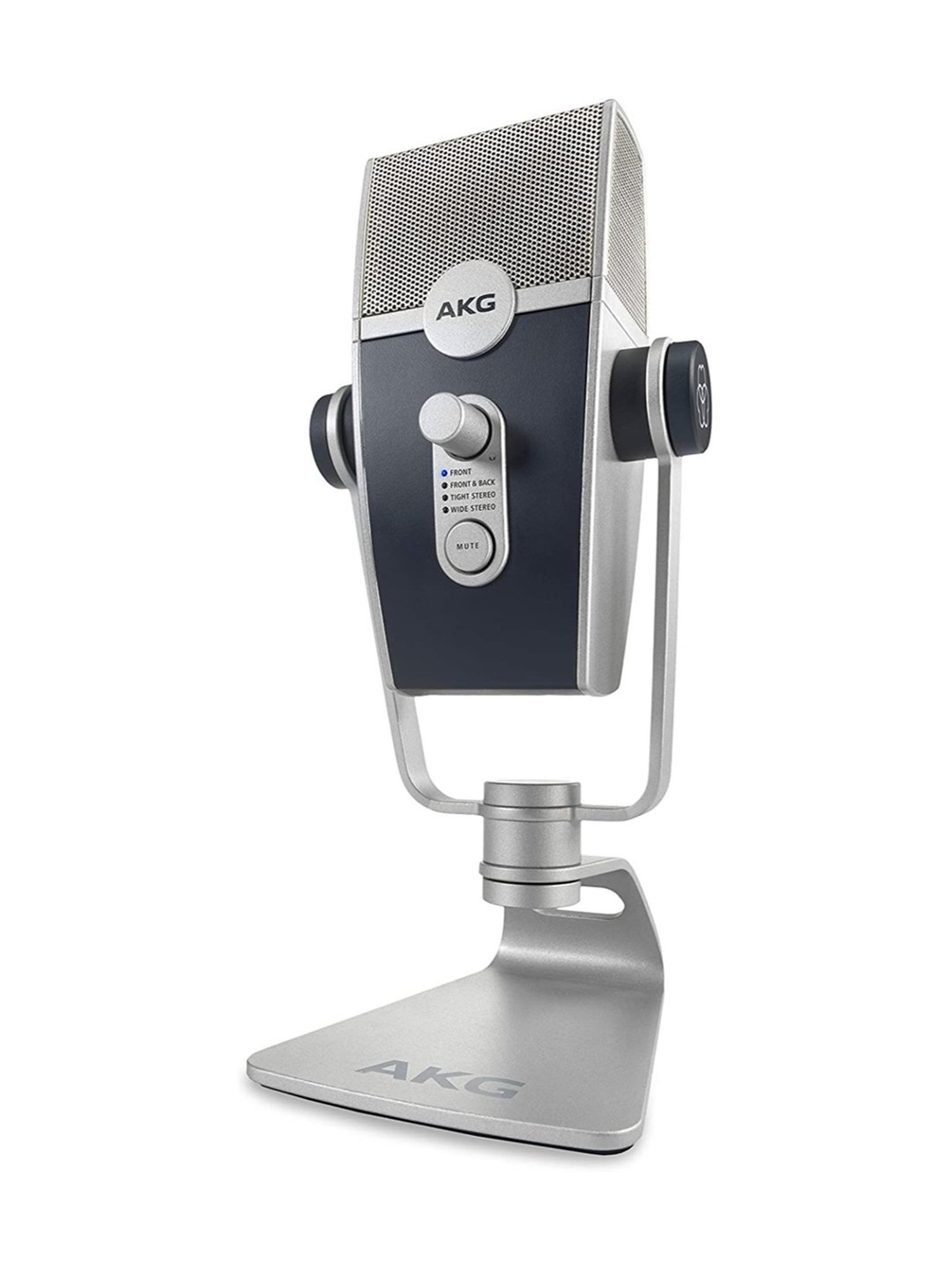 AKG Lyra Ultra-HD, Four Capsule, Multi-Capture Mode, USB-C Condenser Microphone for Calling