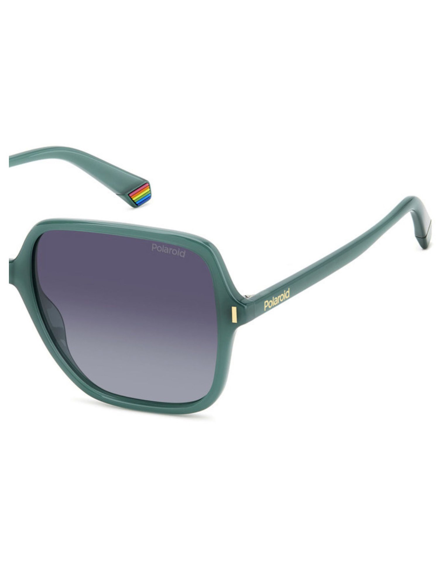 Polaroid Grey Round UV Protection Sunglasses for Women