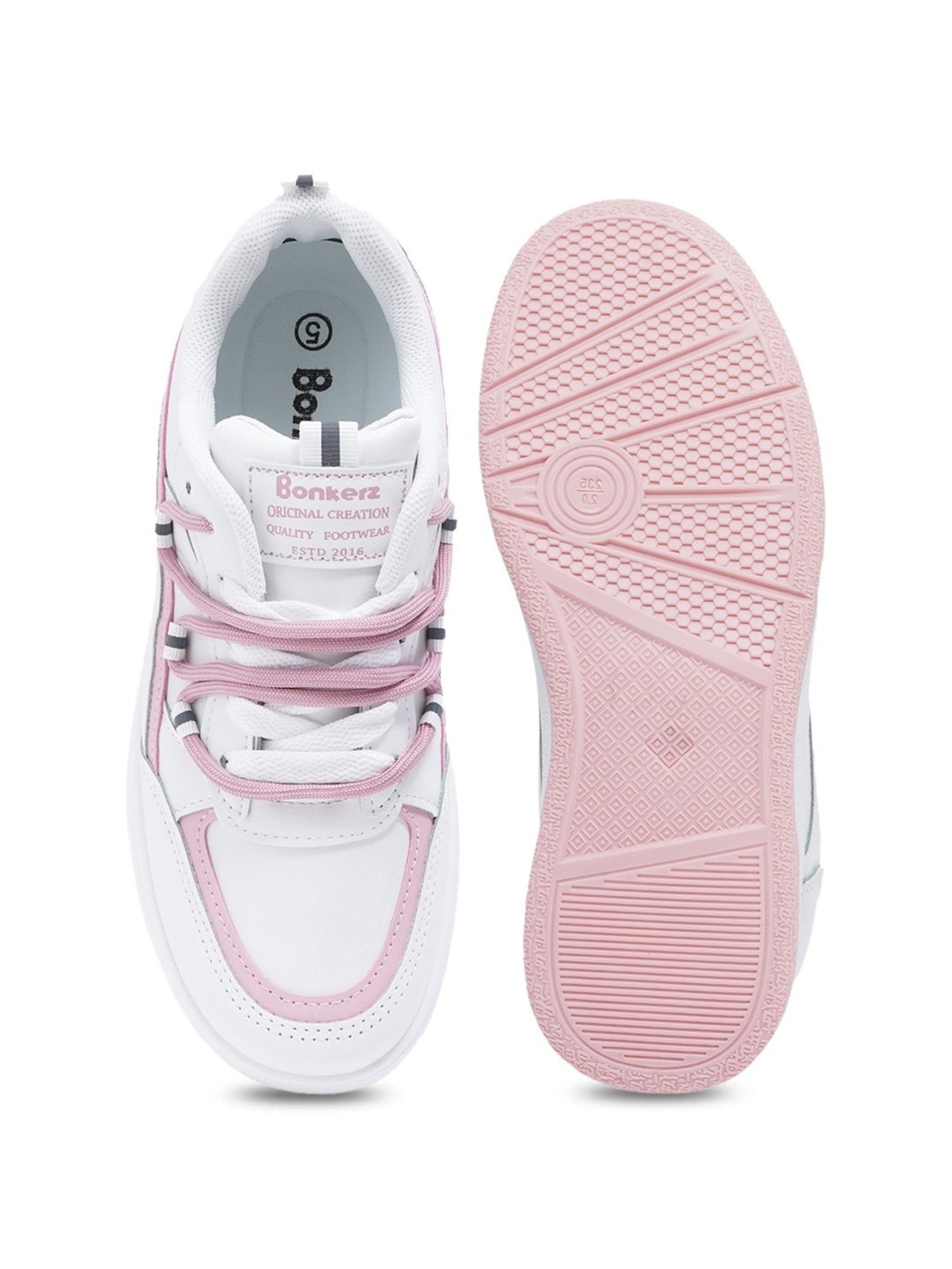 Bonkerz by Iconics Women's Snow White Sneakers