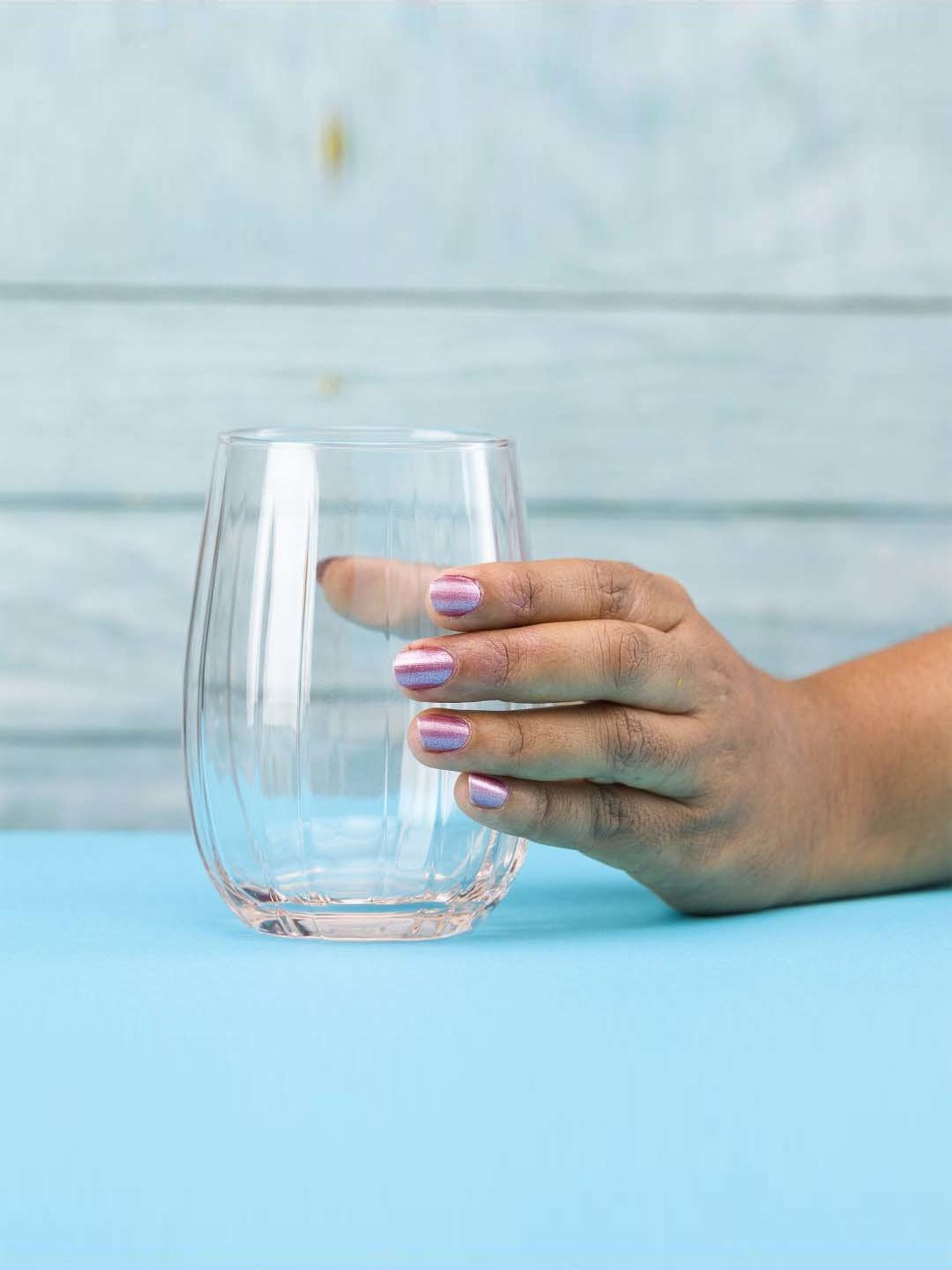 Pasabahce Pink Linka Whisky Glasses (0.38 L) - Set of 4