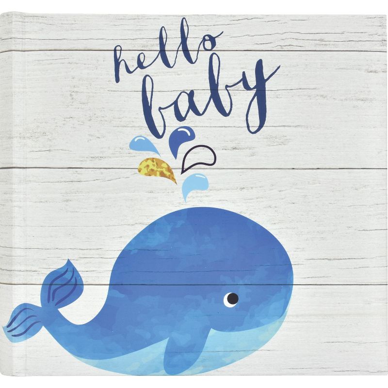 MBI 2-Up Photo Album 9.5"X8.5"-Blue Whale