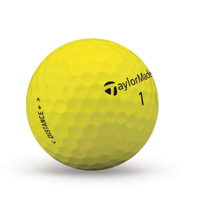 Taylormade Distance + Yellow Dozen Golf Balls