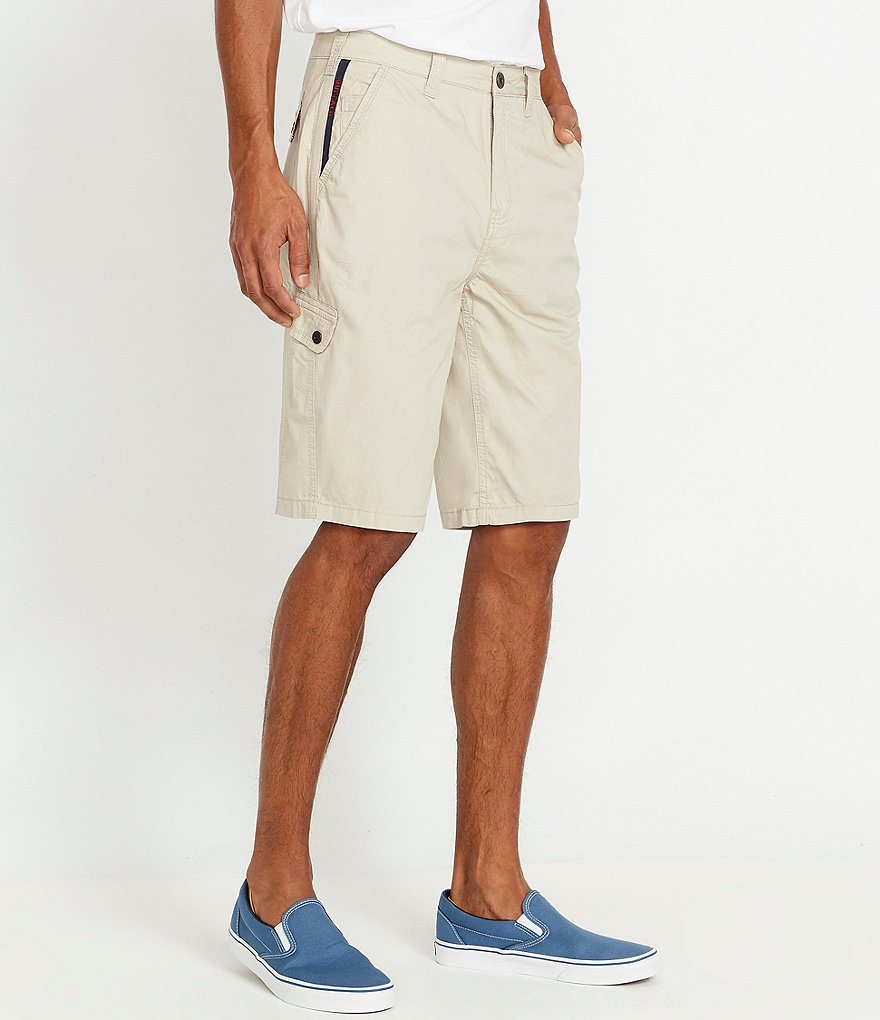 Buffalo David Bitton Howan 10#double; Inseam Cargo Shorts